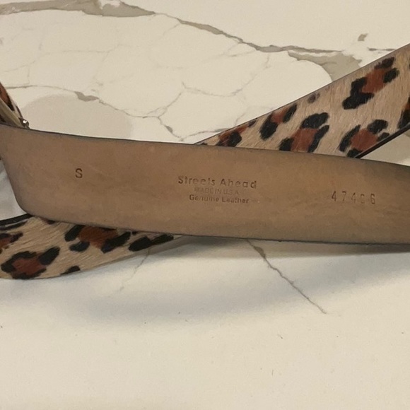 Streets Ahead belt - leopard print - size small - Picture 3 of 3